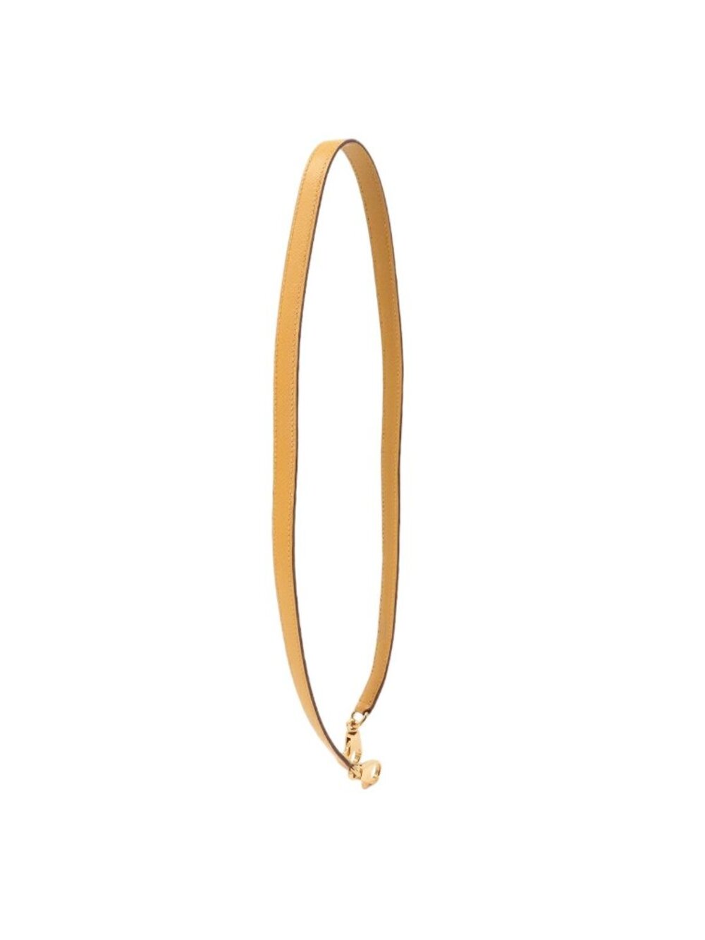 Hermes Shoulder Strap Courchevel Epsom Yellow Gold